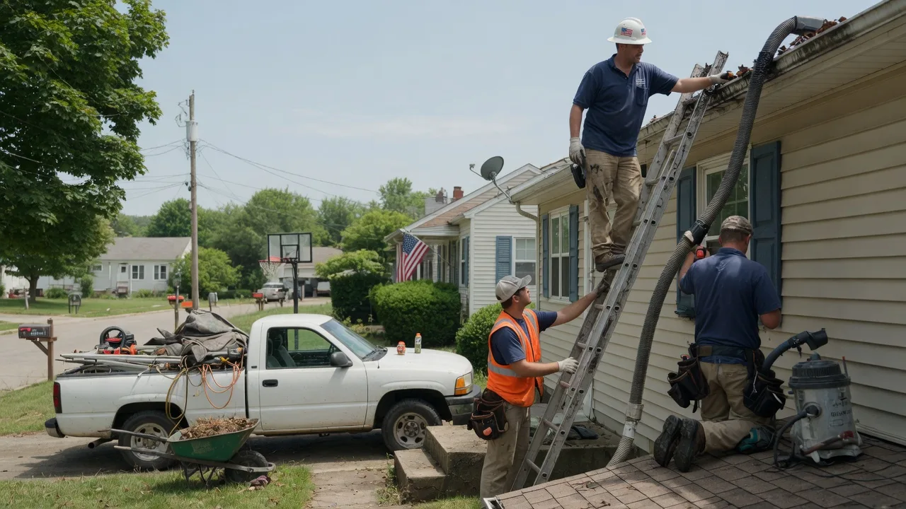 Gutter Installation in Santa Fe, MO near me